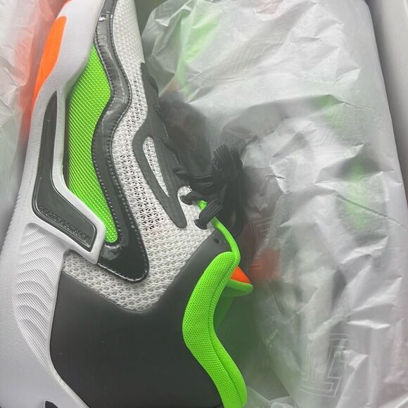 Nike Jordan Tatum 1 White | Orange| Black Home Team DZ3324 108 NWB Men Size 10.5 - Picture 6 of 13